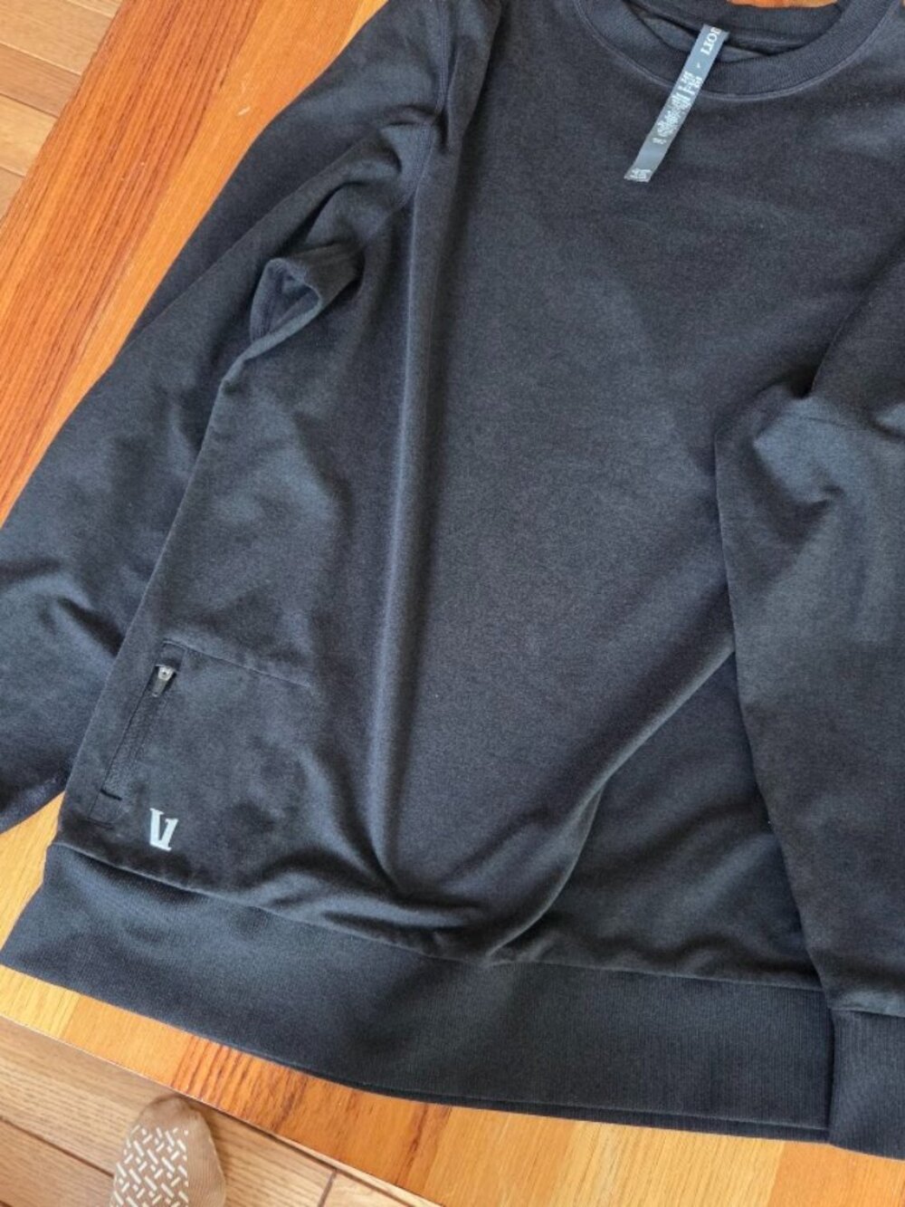 Ponto Performance Crew Neck Pullover Long Sleeve Mens Large L
